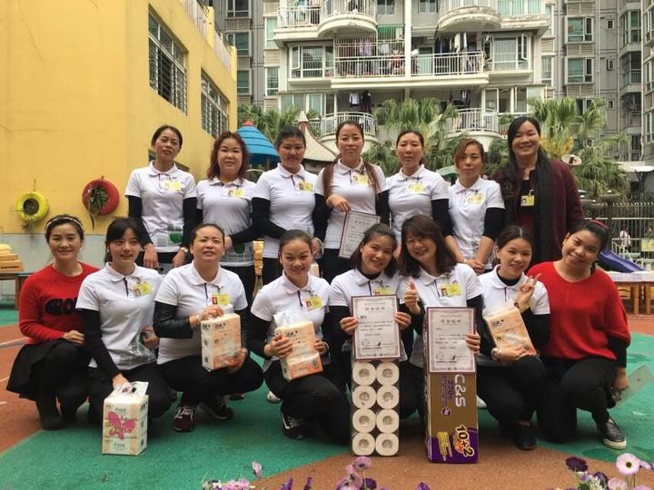 “專業(yè)提升，保教同行”興茂幼兒園保育員技能技巧比賽