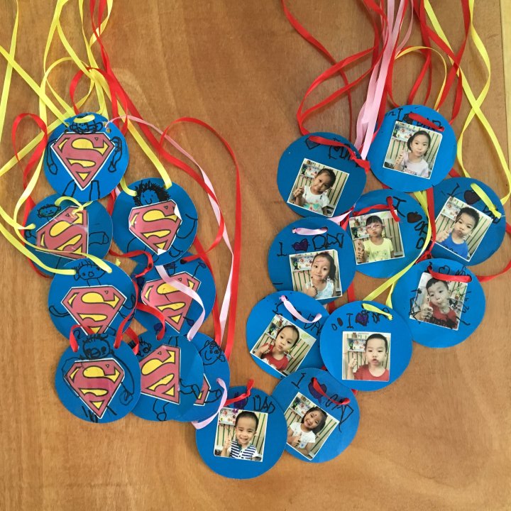 爸爸，你就是我的超級(jí)英雄！