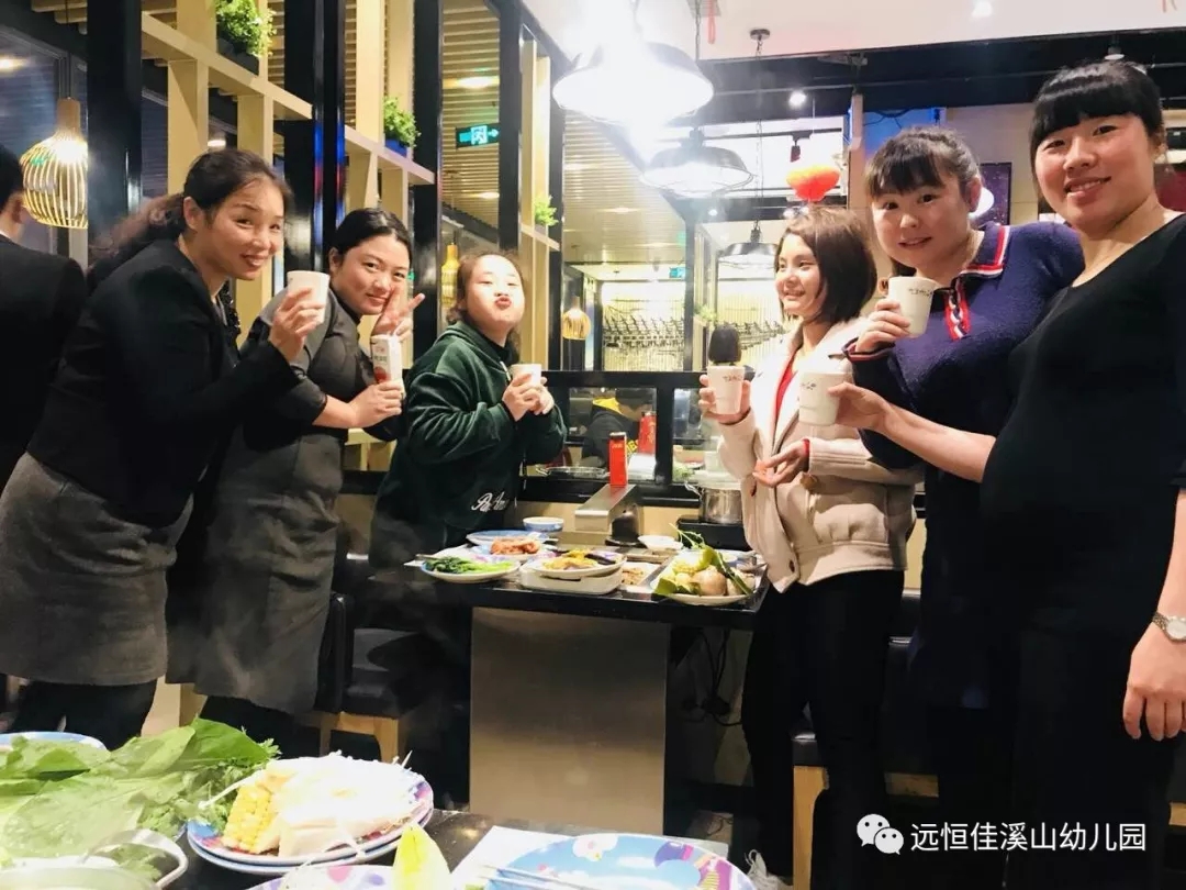 與春天相約，與快樂同行——溪山幼兒園工會活動