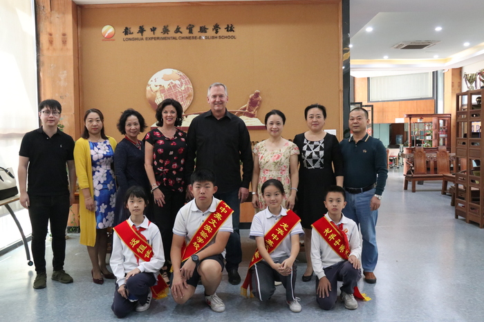 美國名校索斯蘭學(xué)校來校訪問，深入進行國際教育之路探討